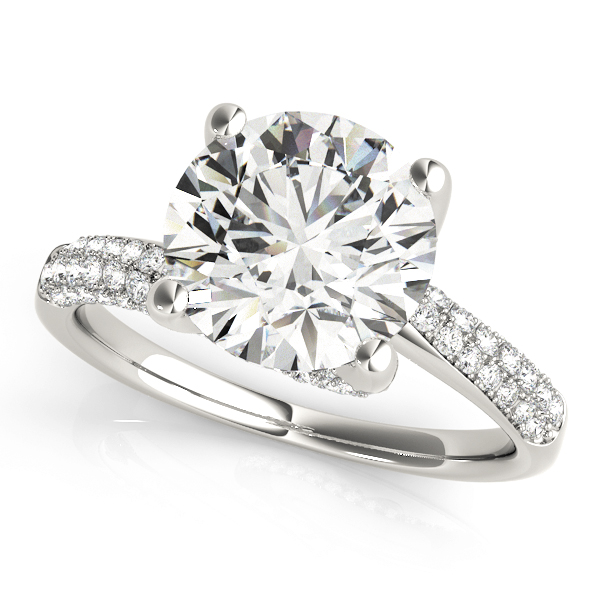 Amazing Wholesale Jewelry - Round Engagement Ring 23977084816-11/4
