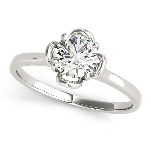 Amazing Wholesale Jewelry - Round Engagement Ring 23977084829-3/4