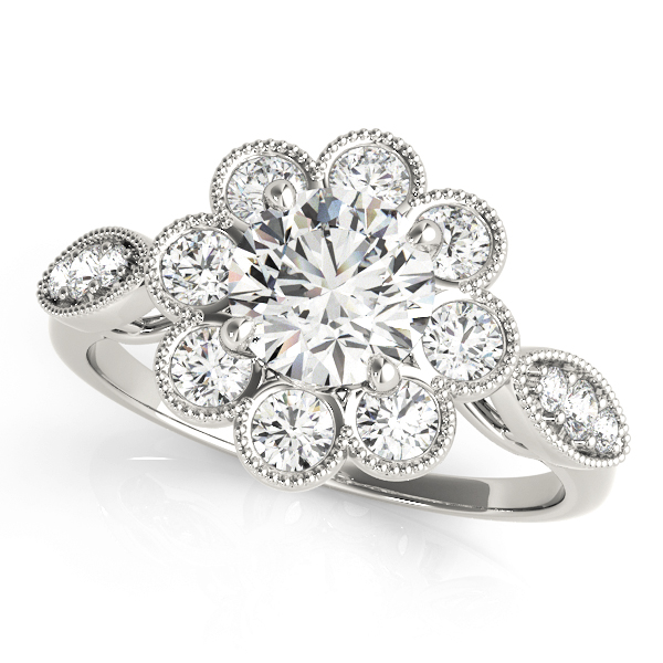 Amazing Wholesale Jewelry - Round Engagement Ring 23977084841