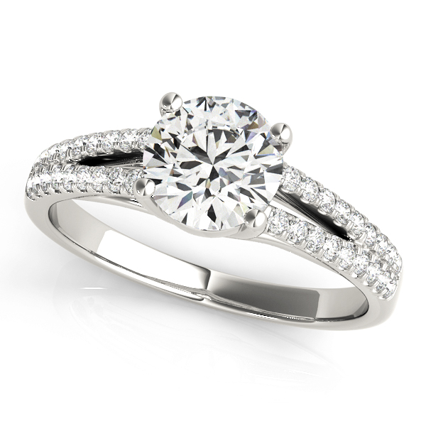 Amazing Wholesale Jewelry - Round Engagement Ring 23977084847-1/2