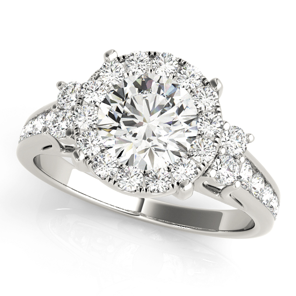 Amazing Wholesale Jewelry - Round Engagement Ring 23977084866-1/6