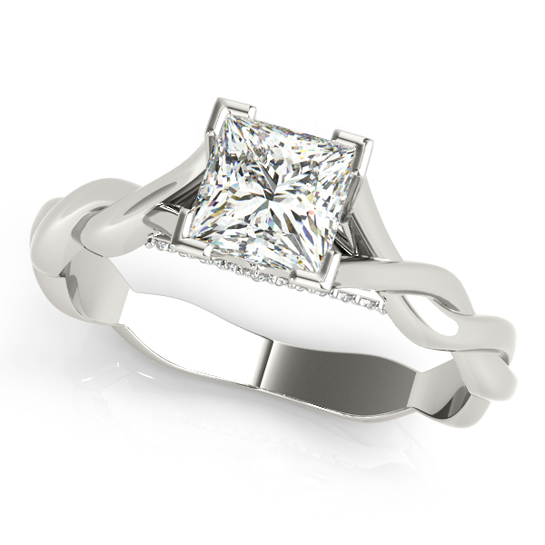 Amazing Wholesale Jewelry - Square Engagement Ring 23977085008-5